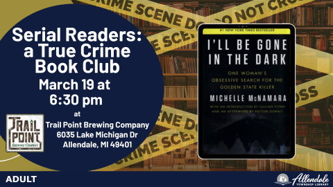 Serial Readers: a True Crime Book Club Banner