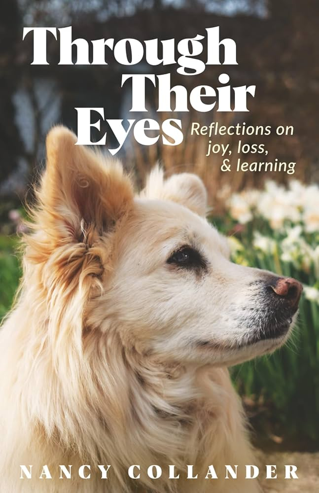 Through Their Eyes book cover with a golden retriever dog.